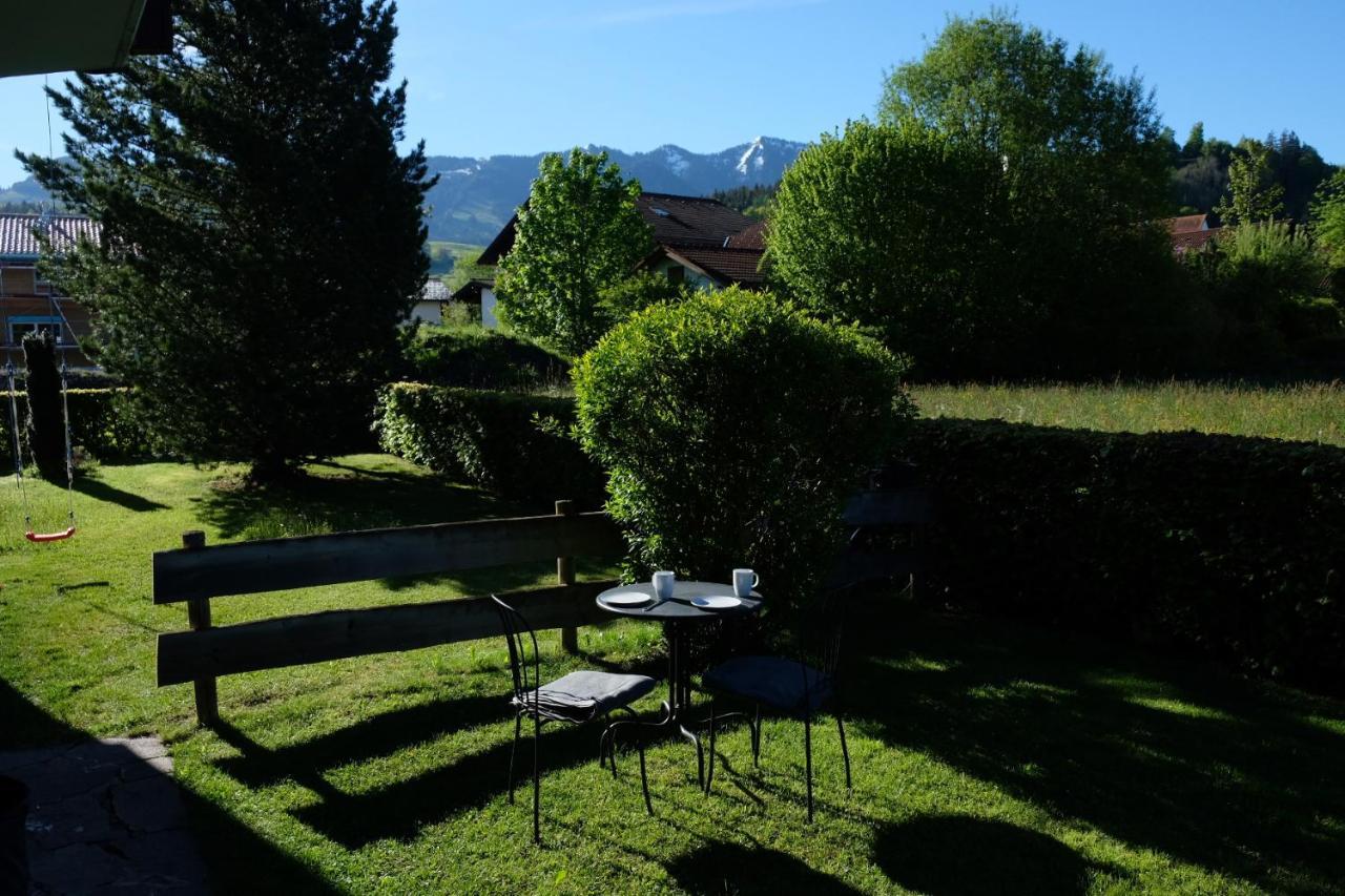 Ferienwohnung Hornerblick Sonthofen Dış mekan fotoğraf